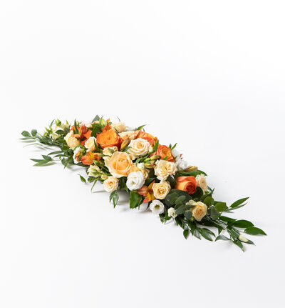 Oransje borddekorasjon medium Oransje borddekorasjon medium